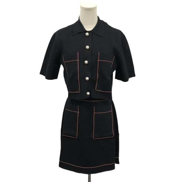 妃鱼/Sandro/粘胶纤维/套装/95新/琰一31