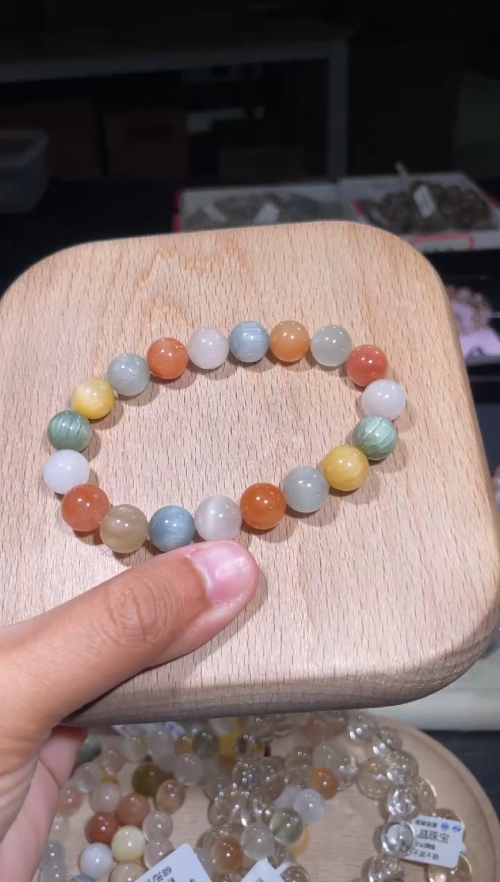 【闪购商品】水晶手链未镶嵌20号多样性发货一M 10+