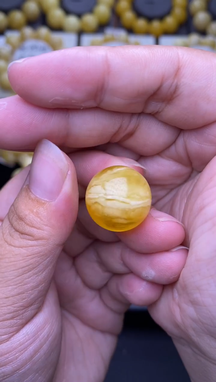 裸石琥珀未镶嵌大小姐珠宝严选22