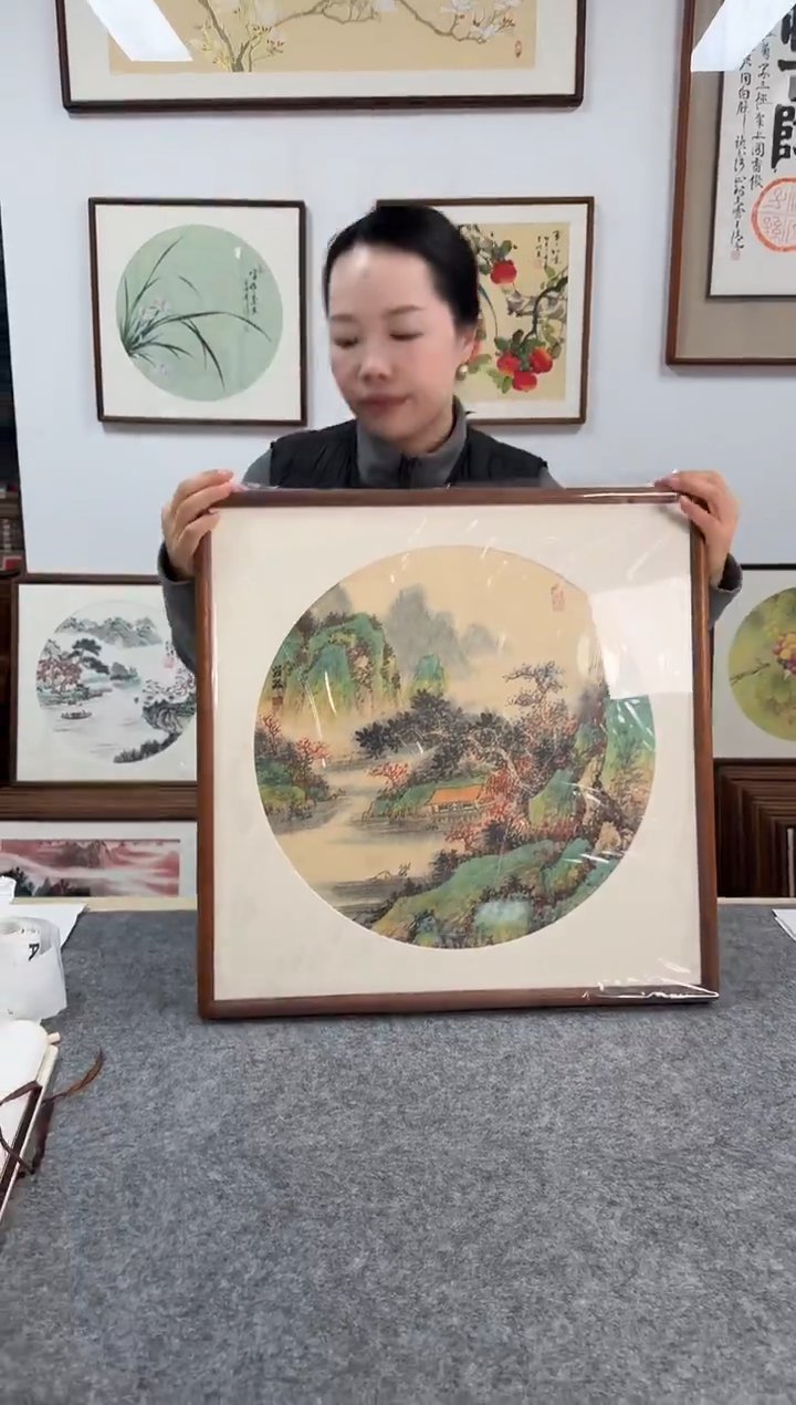 书法LS罗淞303--53*53绘画