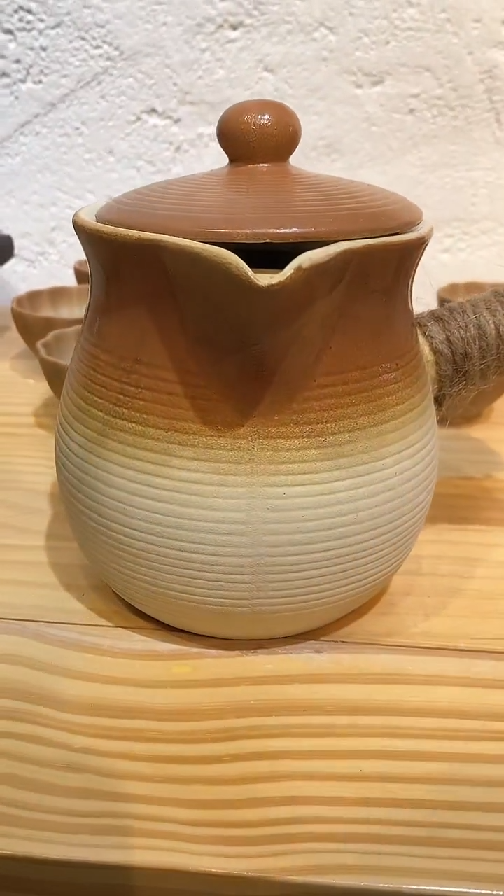 【闪购商品】1000ml美人罐罐壶+陶瓷盖