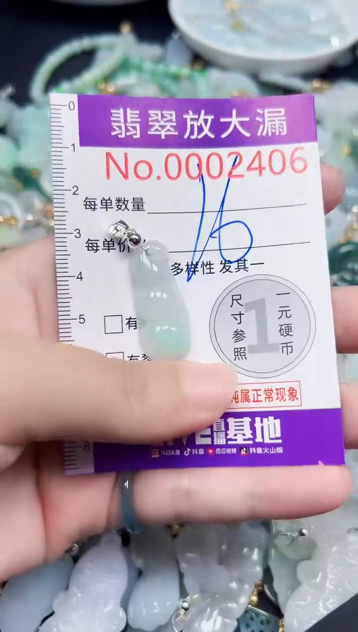 颈饰未镶嵌翡翠2406