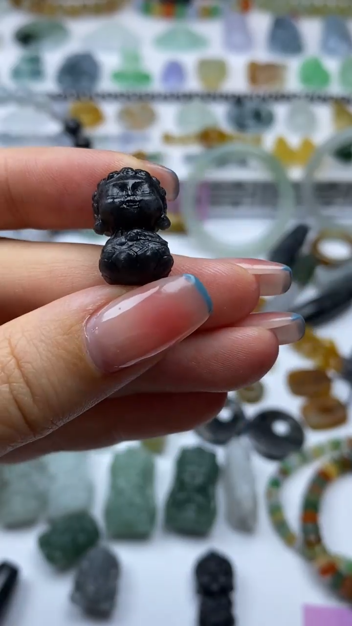 未镶嵌定制翡翠毛货定制不退不换