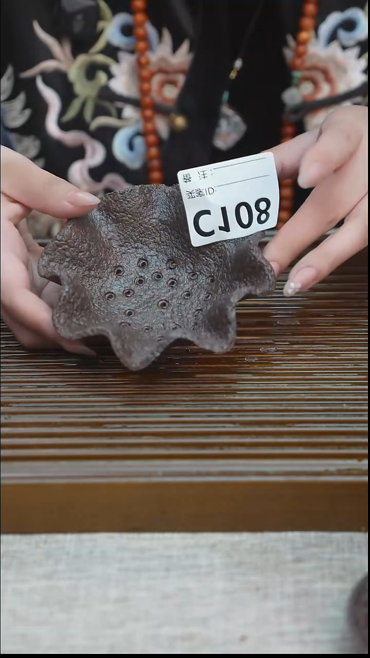 纯手工粗陶茶具每一只不一样