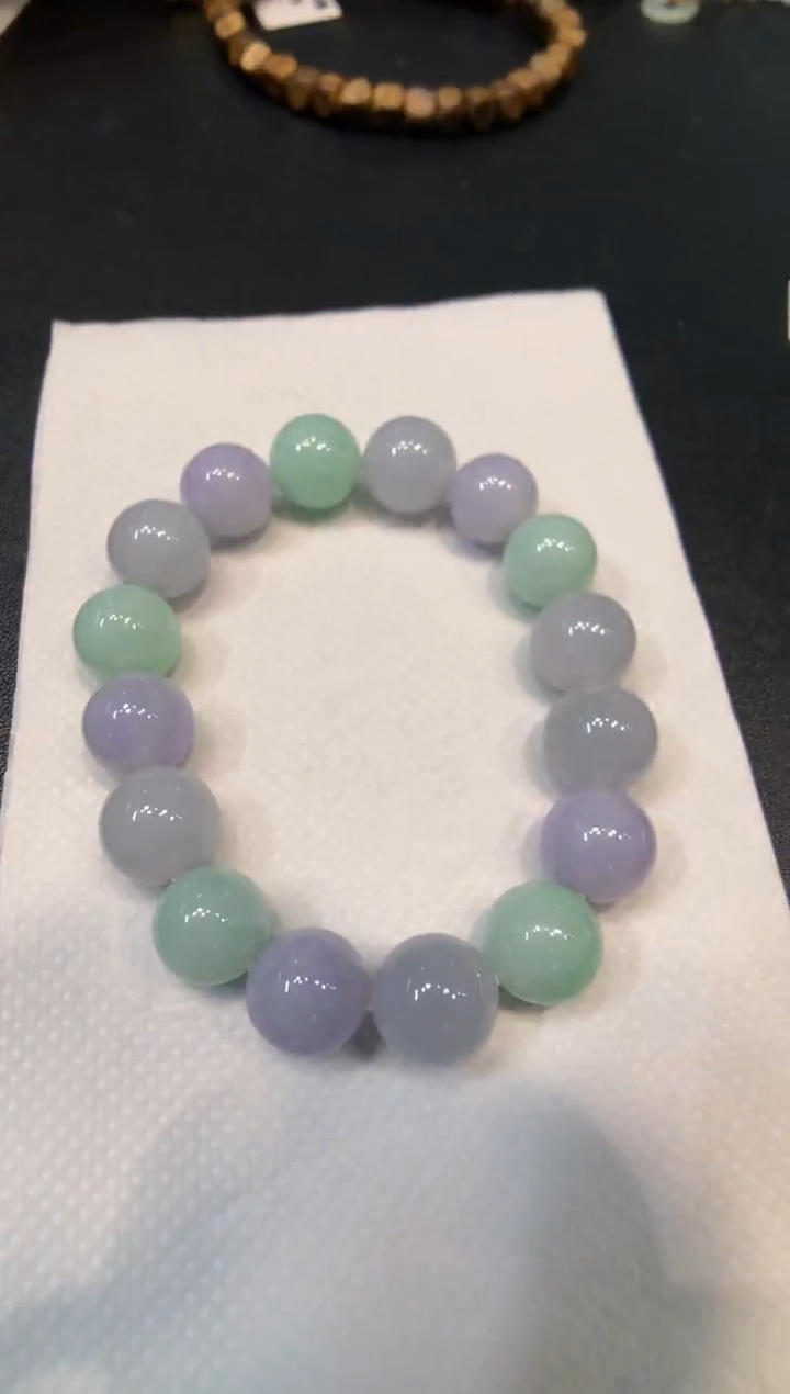 未镶嵌手串翡翠手串