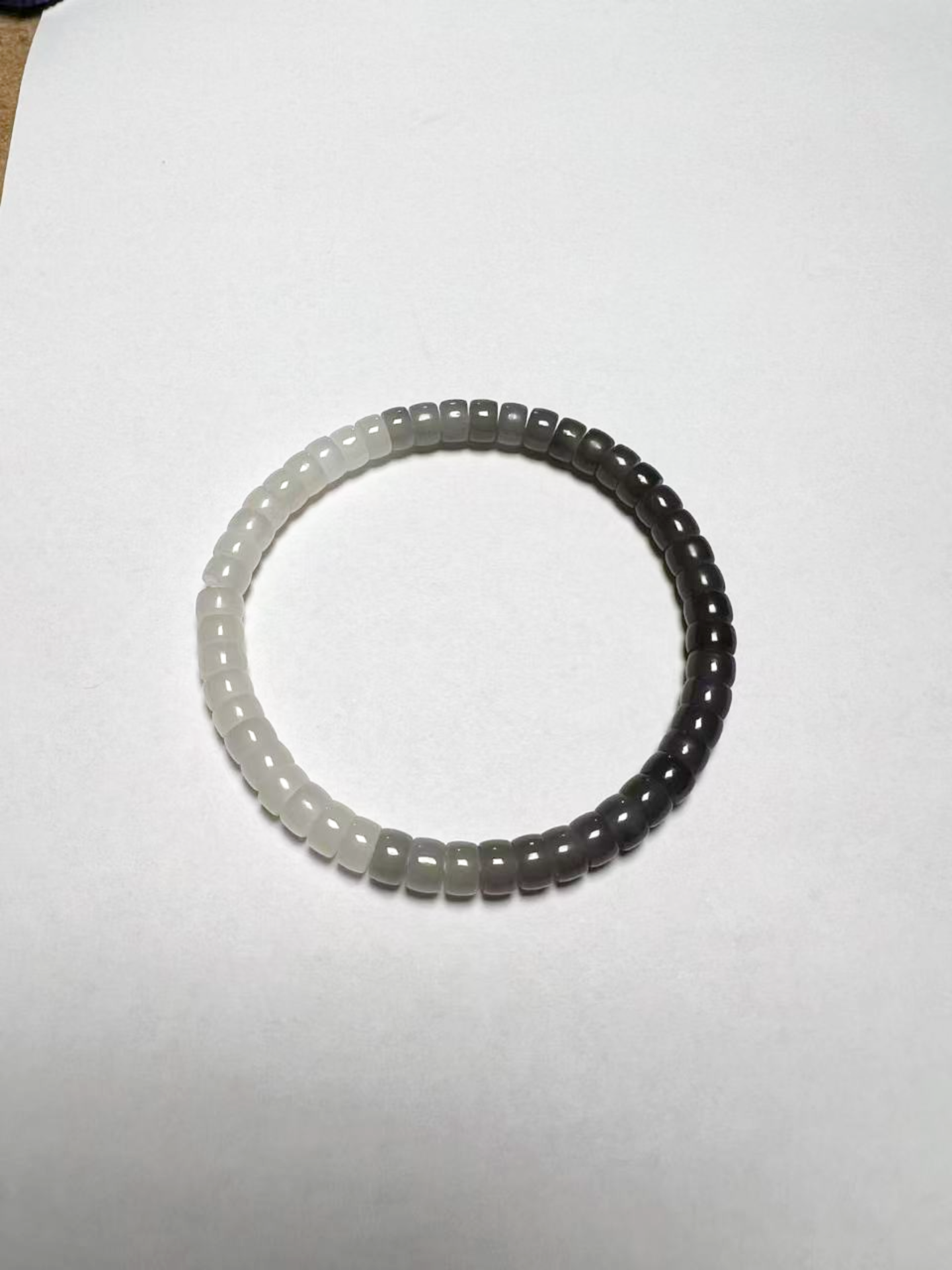 新疆和田山料渐变色手串卡6