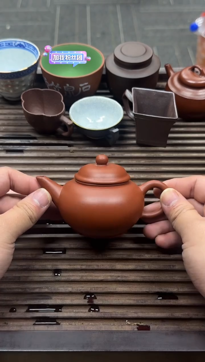 【闪购商品】紫砂茶壶杨梅沙喷盖水平120CC