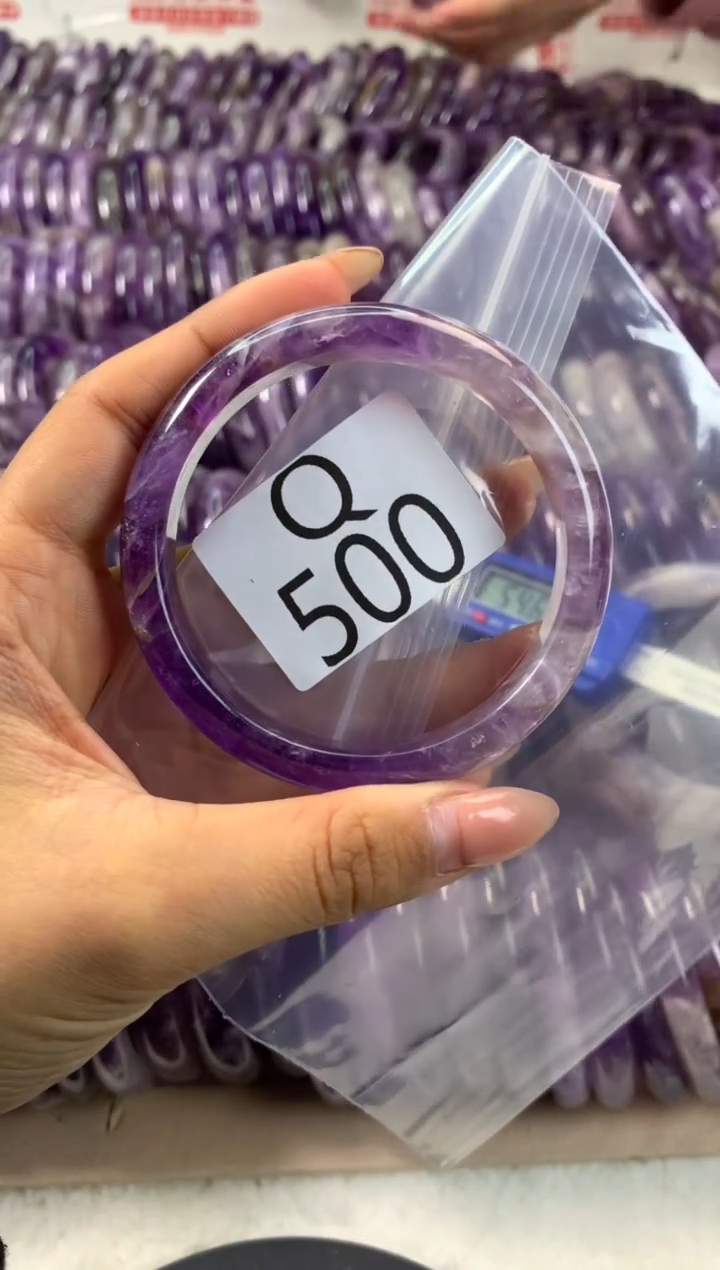 【闪购商品】水晶水晶手镯Q未镶嵌500-57