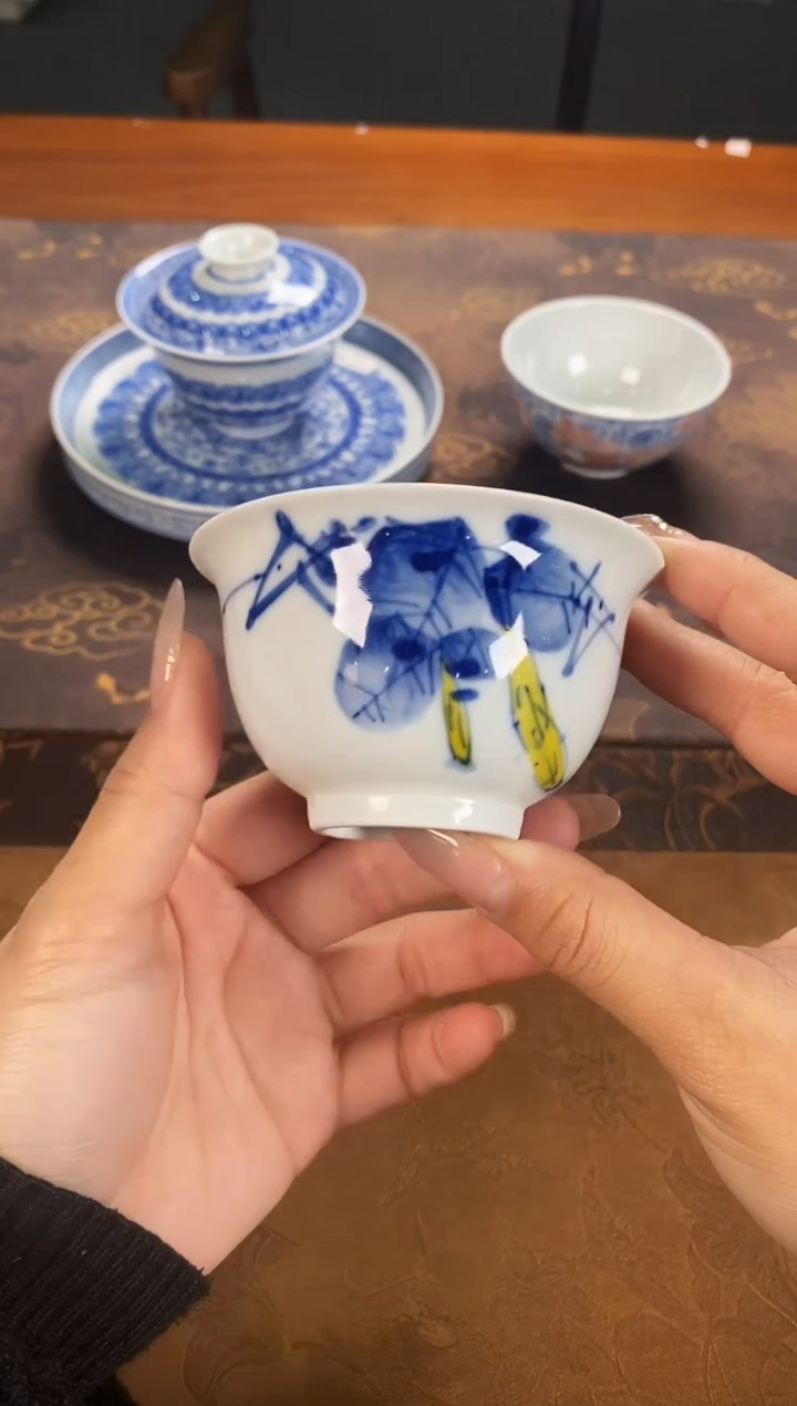 【闪购商品】世有青花柴窑柴烧福利单杯