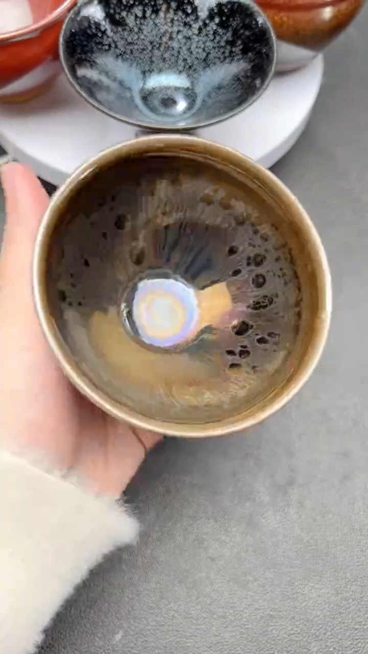 【闪购商品】茶盏606微瑕建盏建盏