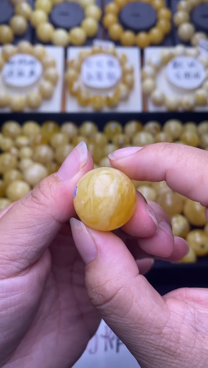 裸石琥珀未镶嵌大小姐珠宝严选43