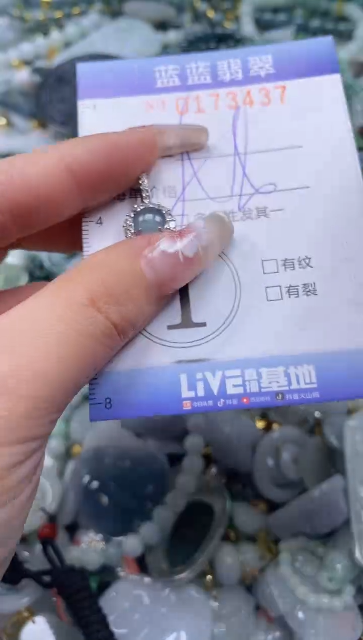 【闪购商品】翡翠颈饰未镶嵌闪购0173437多样性发其一