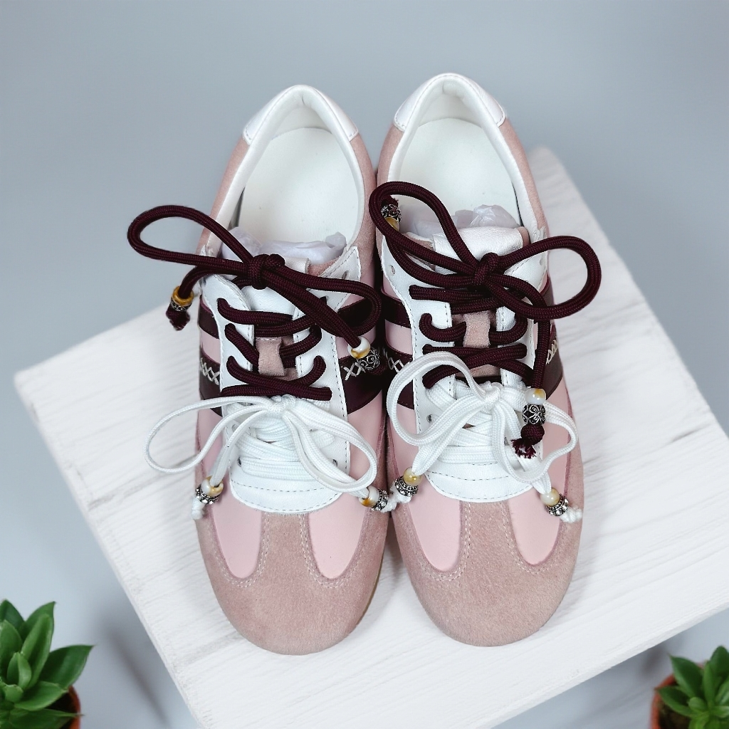 时尚休闲鞋鞋子德训鞋运动鞋胶粘低跟厚底街头风时尚