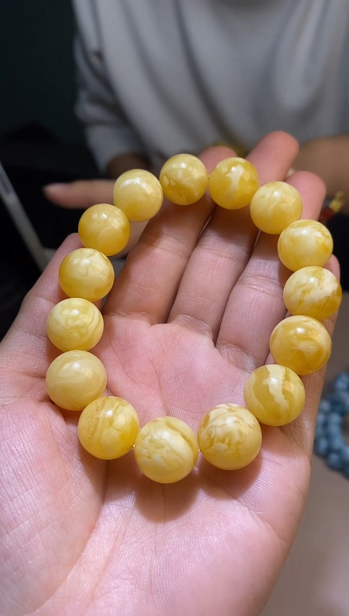 【闪购商品】琥珀手链未镶嵌手串