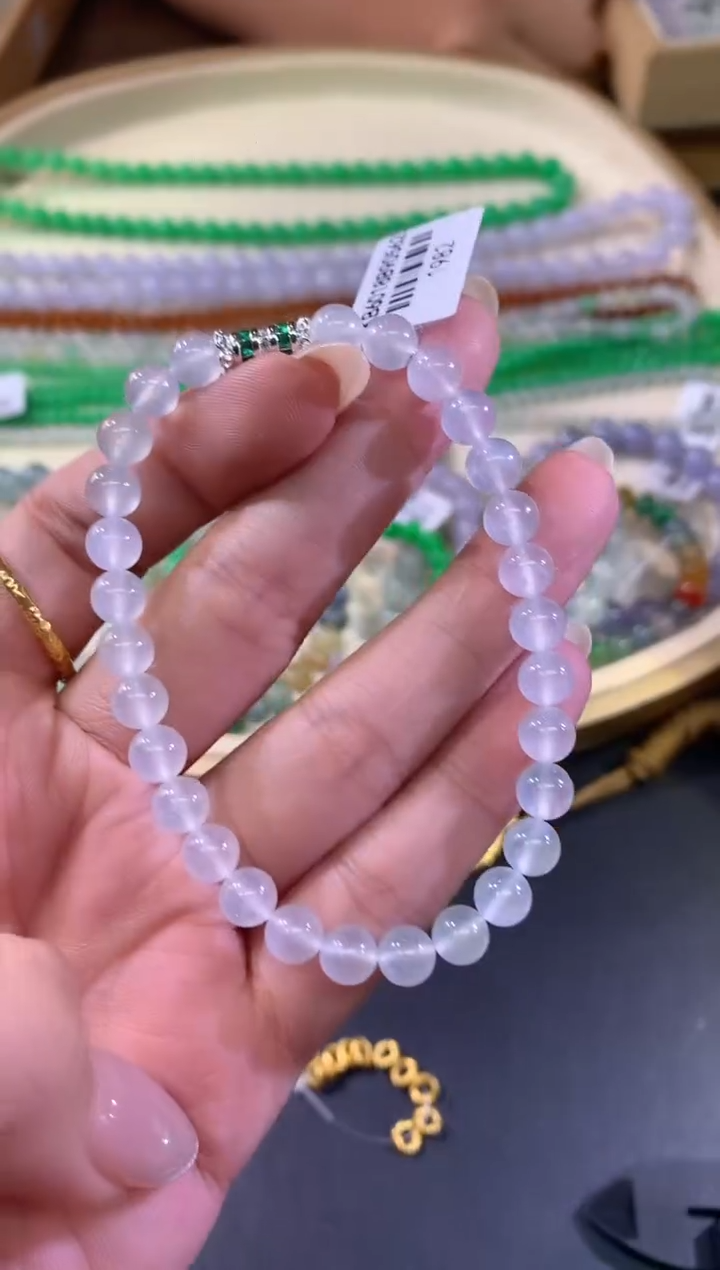 未镶嵌手串翡翠A476|8800