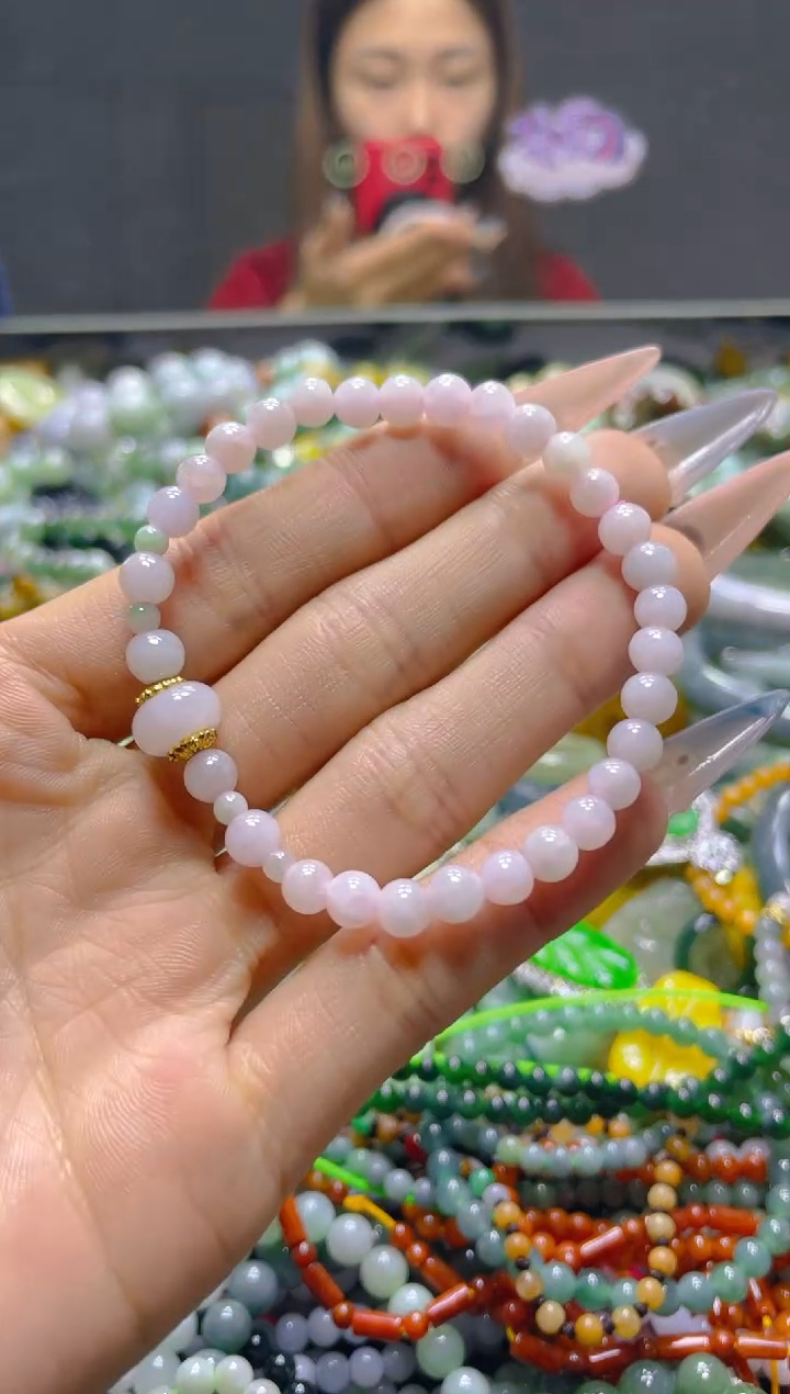 颈饰未镶嵌翡翠5MM