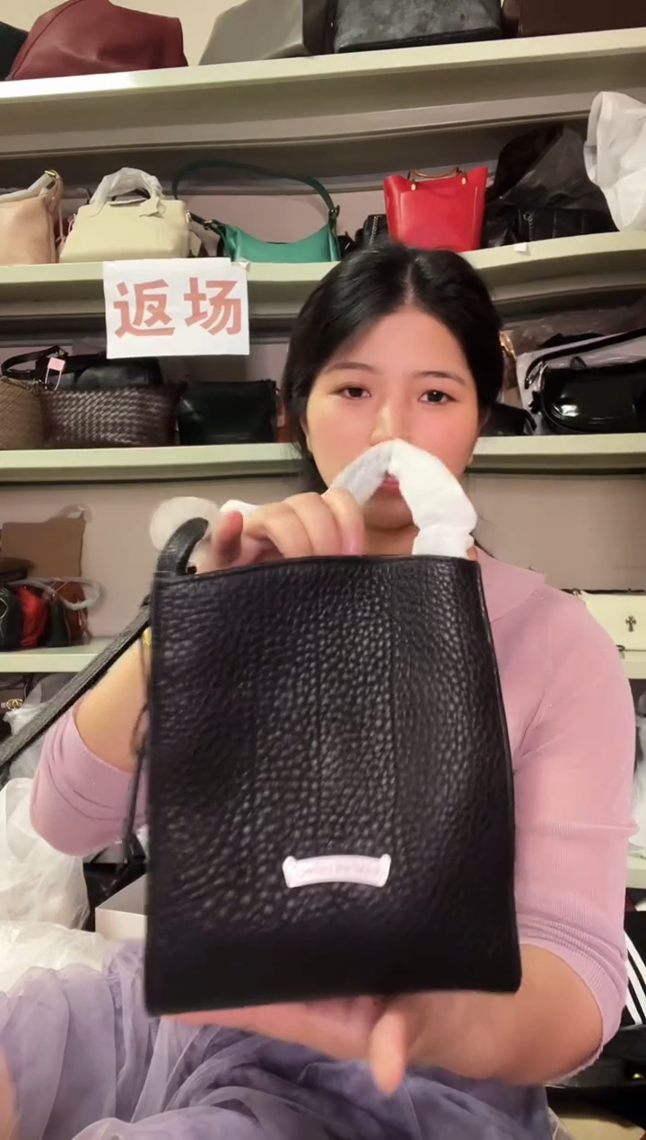 黄牛皮（革）斜挎包新款夏单真皮女包单肩