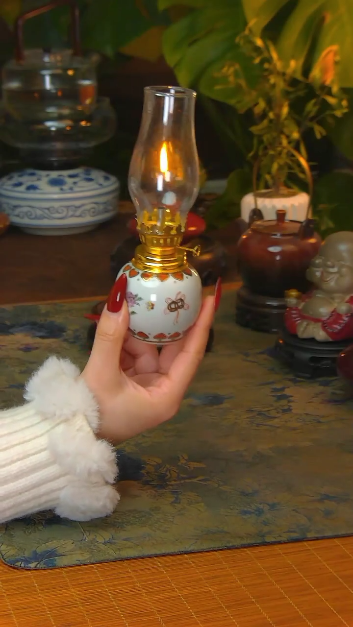 【闪购商品】景德镇陶瓷灯摆件