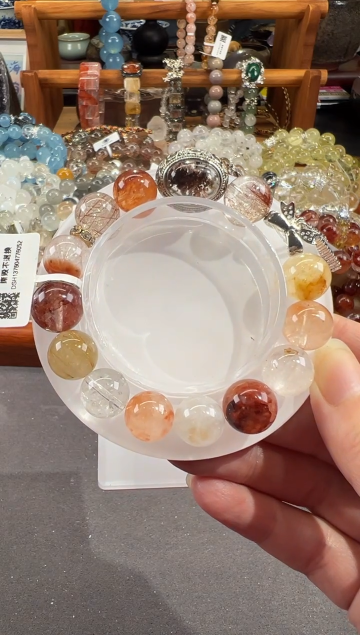 【闪购商品】水晶手串合金定制款 Bonnie