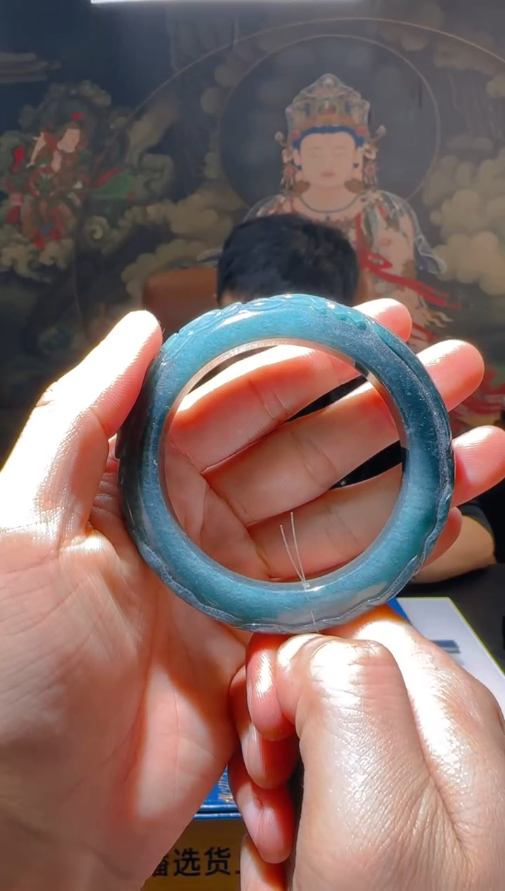 【闪购商品】定制翡翠未镶嵌L-@@QJSXJ221064W