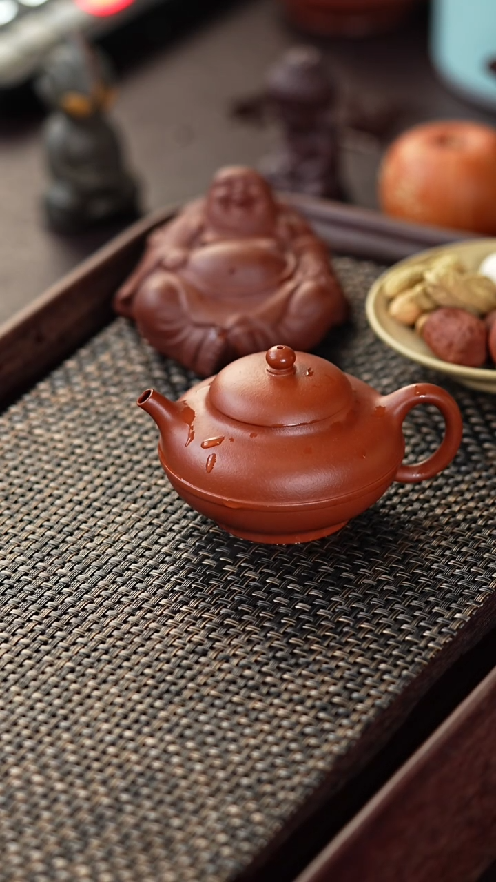【闪购商品】手工原矿小红泥线圆  125cc