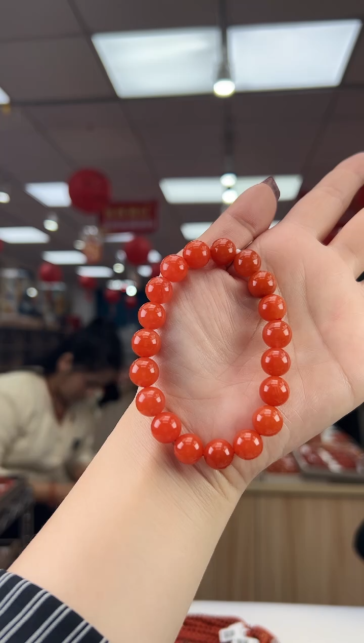 【闪购商品】南红玛瑙珠串未镶嵌多样发其一/10/HS9992258