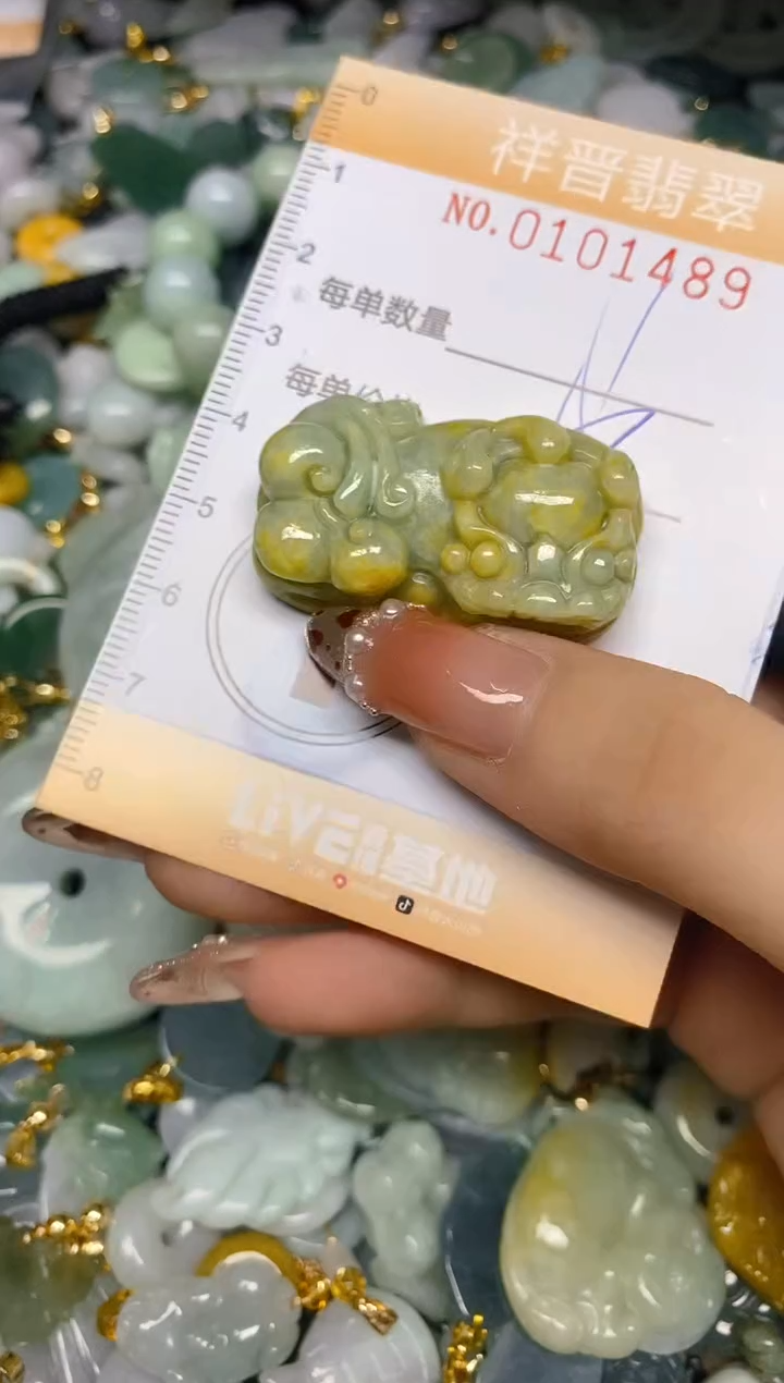 【闪购商品】翡翠颈饰未镶嵌闪购0101489