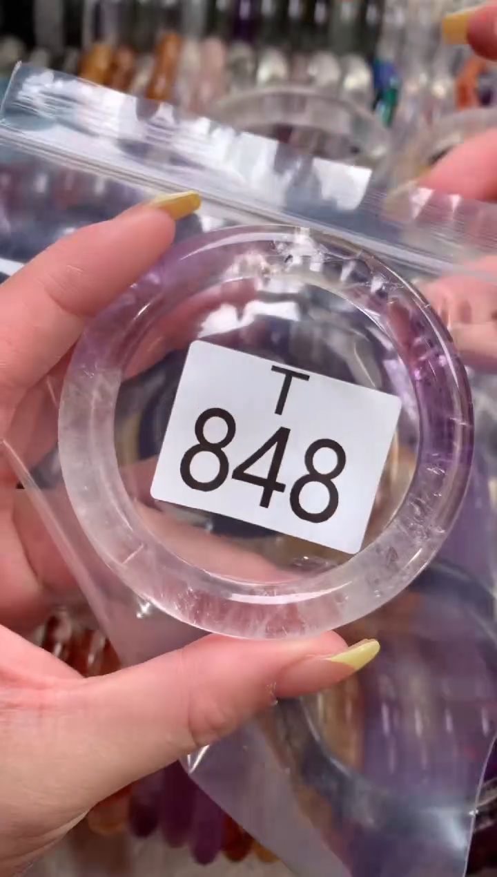 【闪购商品】水晶水晶手镯未镶嵌848-