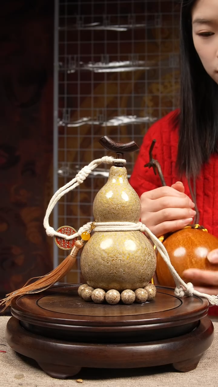 【闪购商品】641号大漆葫芦挂件摆件