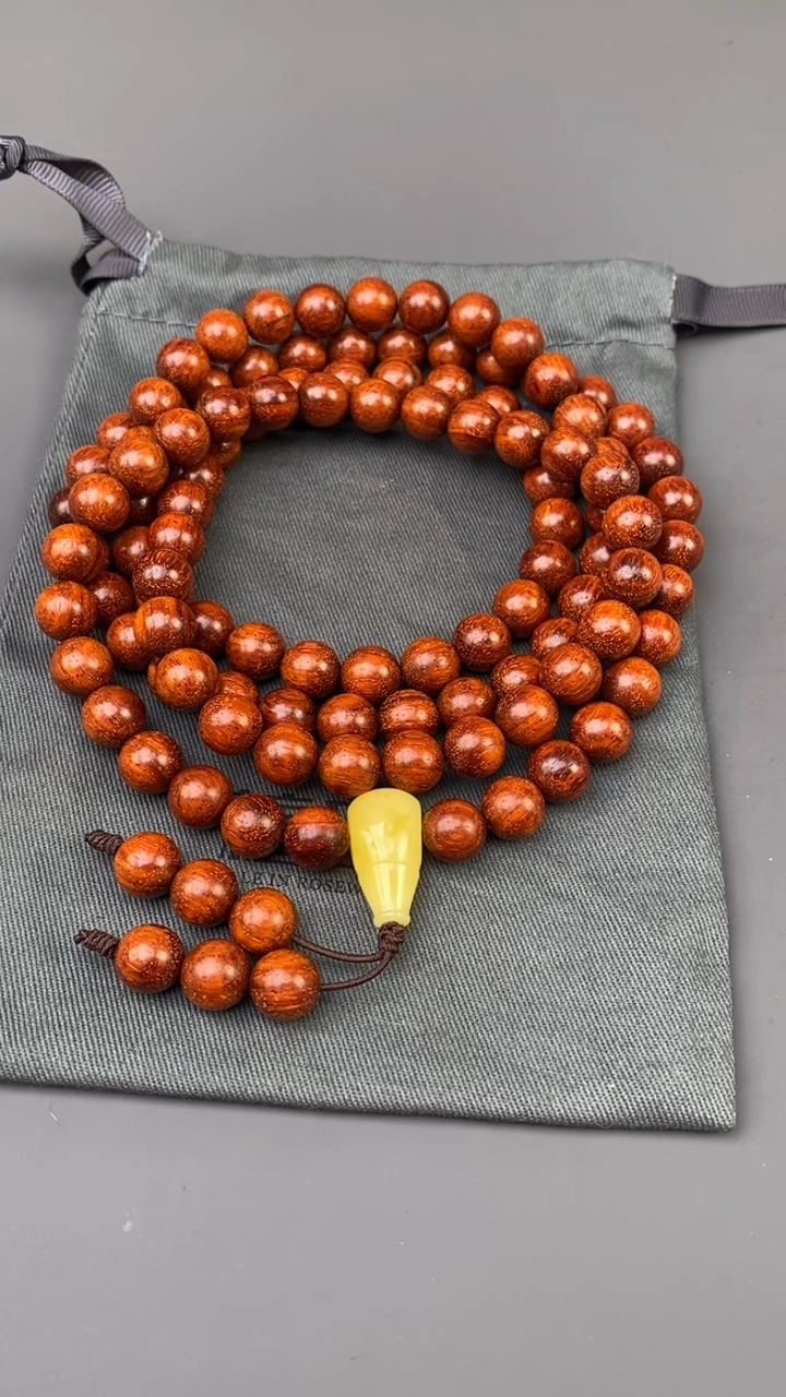 【闪购商品】檀香紫檀（小叶紫檀）手串/手链印度小叶紫檀 1.0x108