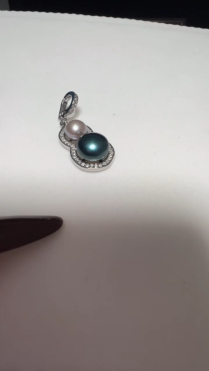 吊坠(不含链)钛钢淡水珍珠永丽珍珠严选