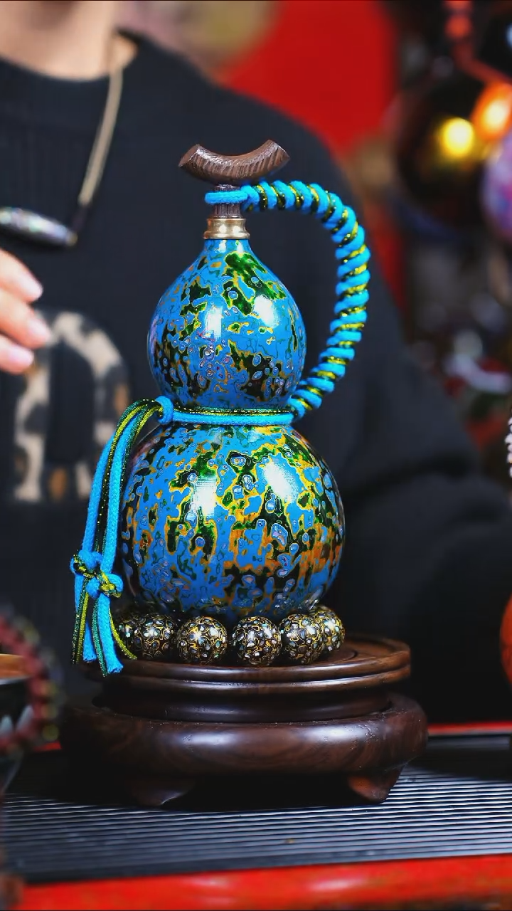 【闪购商品】JF185过年礼臻选大漆酒葫芦