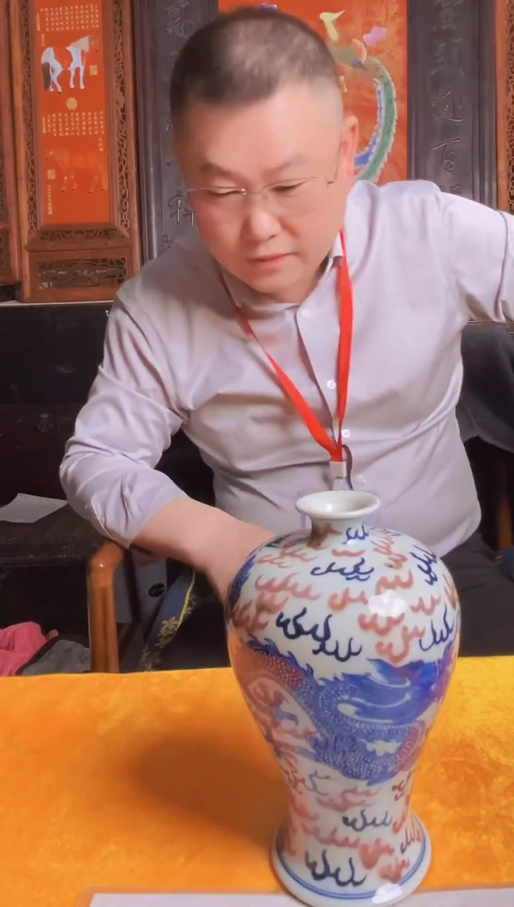 摆件陶瓷景德镇现代陶瓷流水24 带防伪标