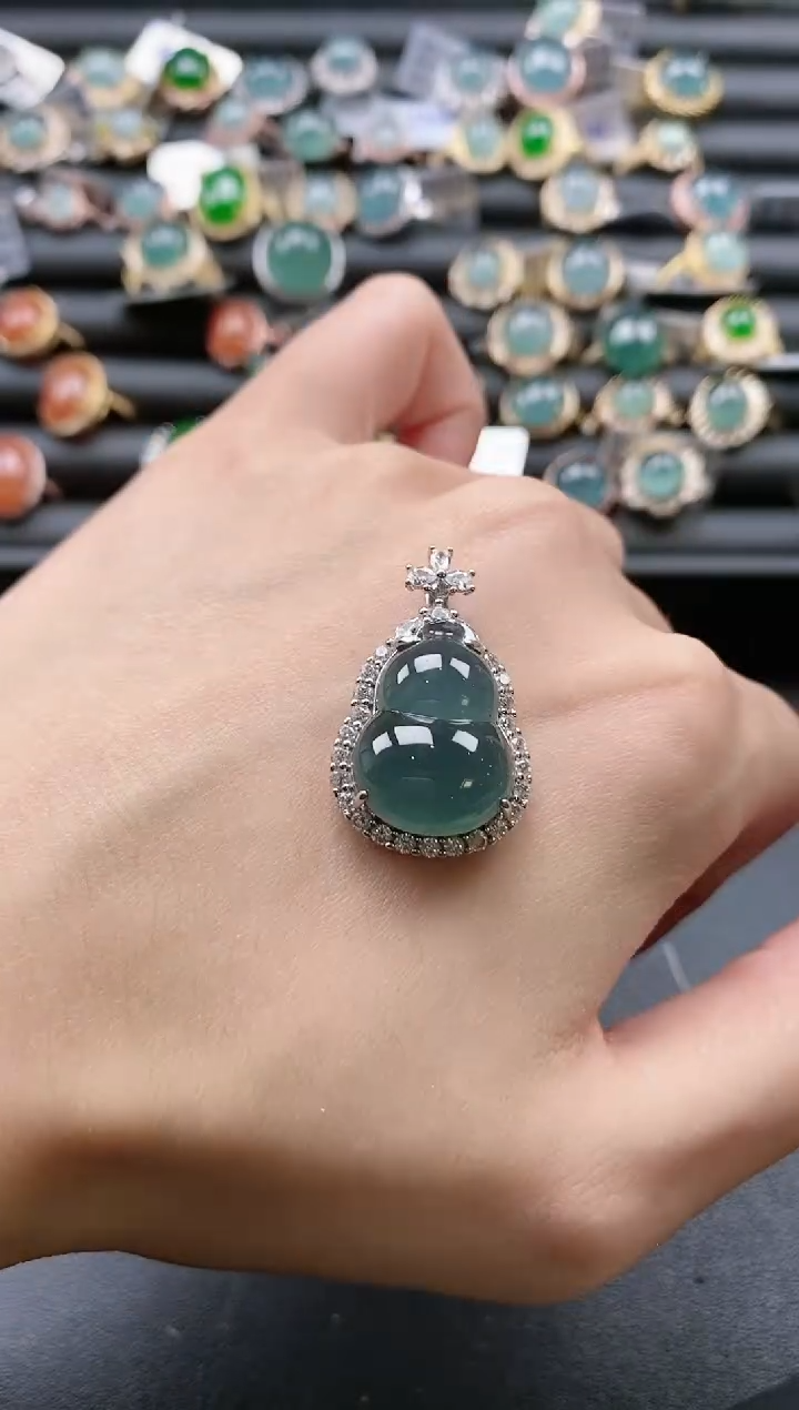 【闪购商品】翡翠戒指银S925镶嵌51511