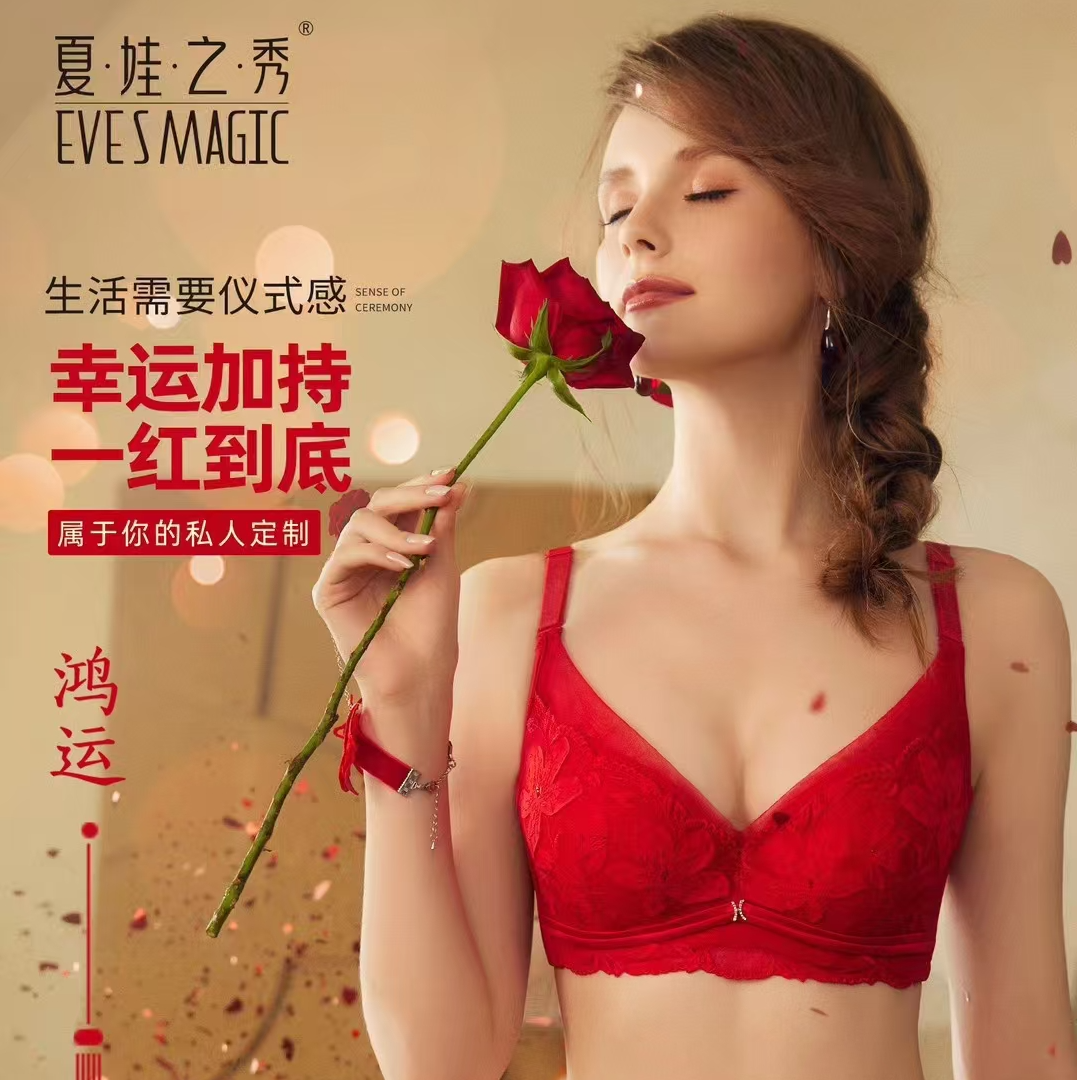 夏娃之秀正品文胸内衣6867/6868AB杯聚拢性感上托透气舒适