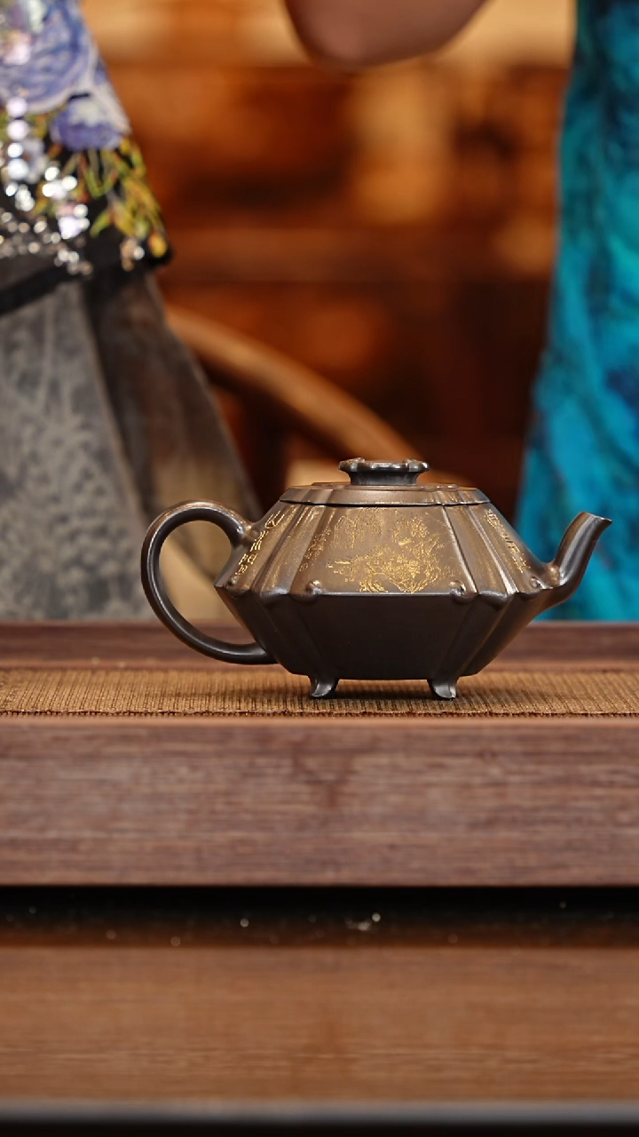 茶壶紫砂LCH称心如意-盘