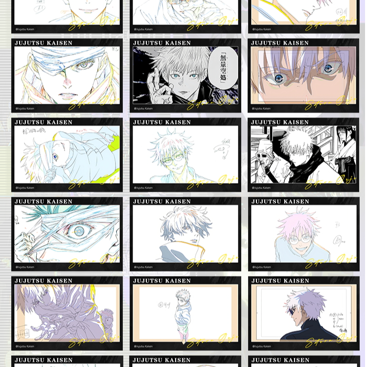 【拍一拆三】咒术回战同人烫金拍立得第七弹  默认代拆