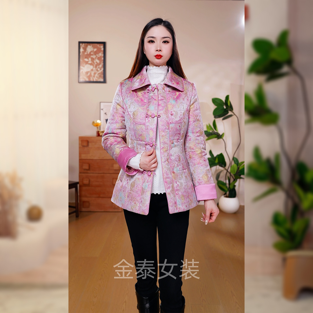 2【鎏熙女装】25A-972气质休闲秋冬外套时尚减龄外套女装