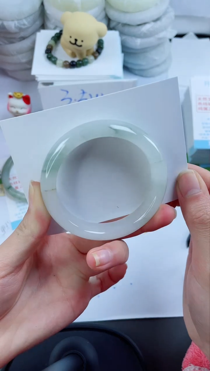 【闪购商品】石英质玉手镯未镶嵌826-52.8