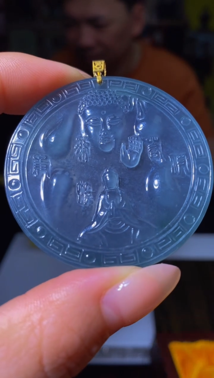 【闪购商品】定制翡翠18K金镶嵌闪购毛货链接XDS043