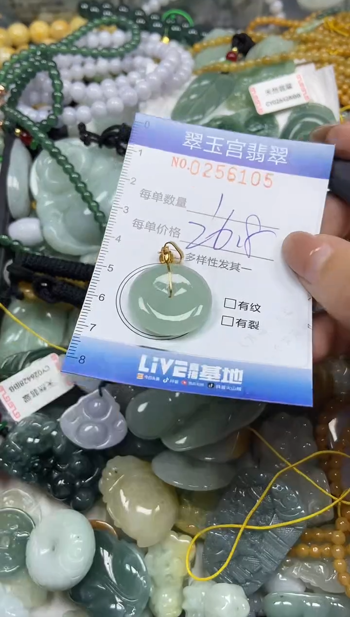 颈饰未镶嵌翡翠闪购C0256105