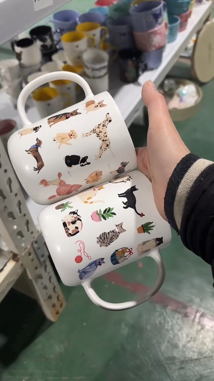【闪购商品】家湖高温陶瓷杯 微瑕