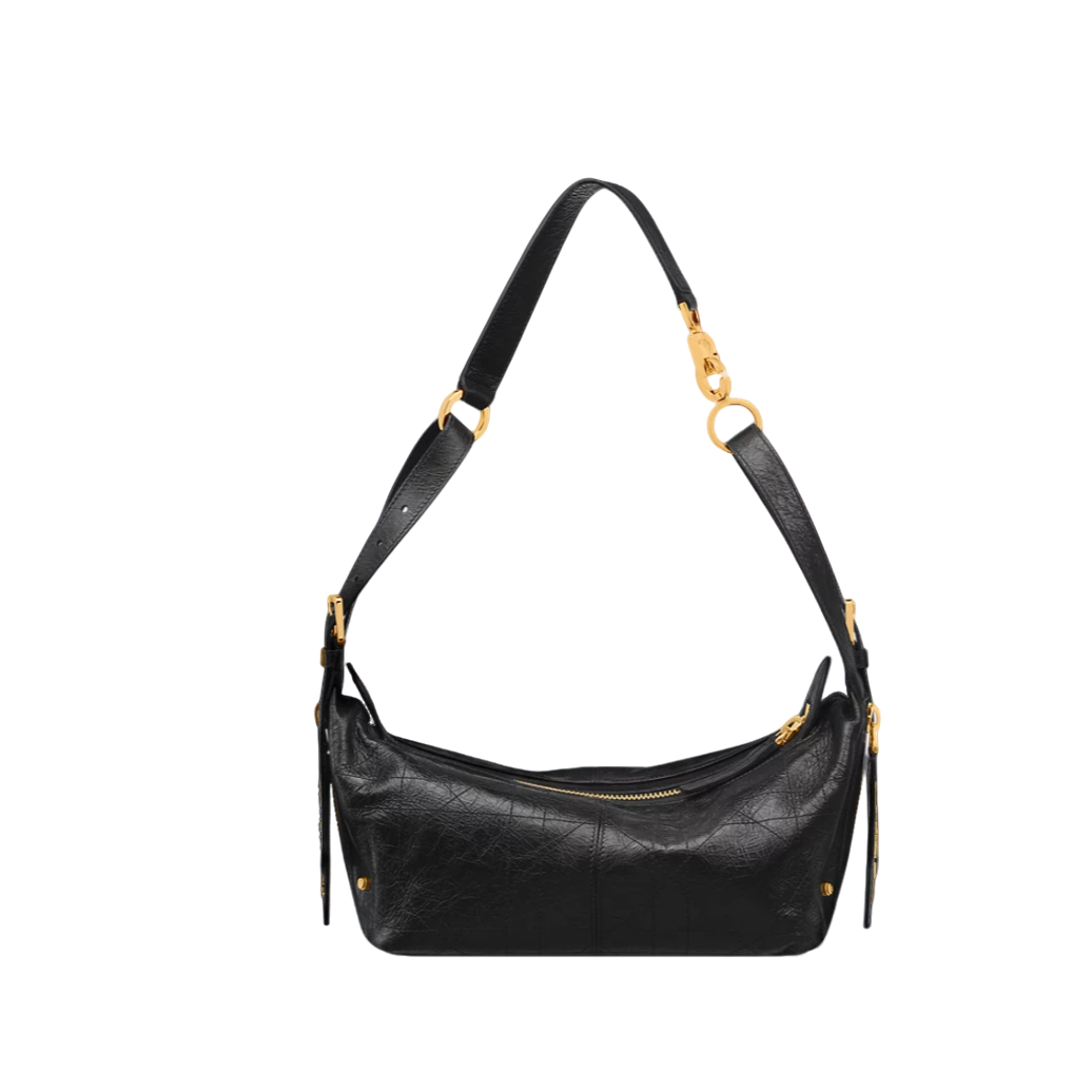 拉链款耐磨通勤字母单根单肩包斜跨休闲中号托特包【D01】