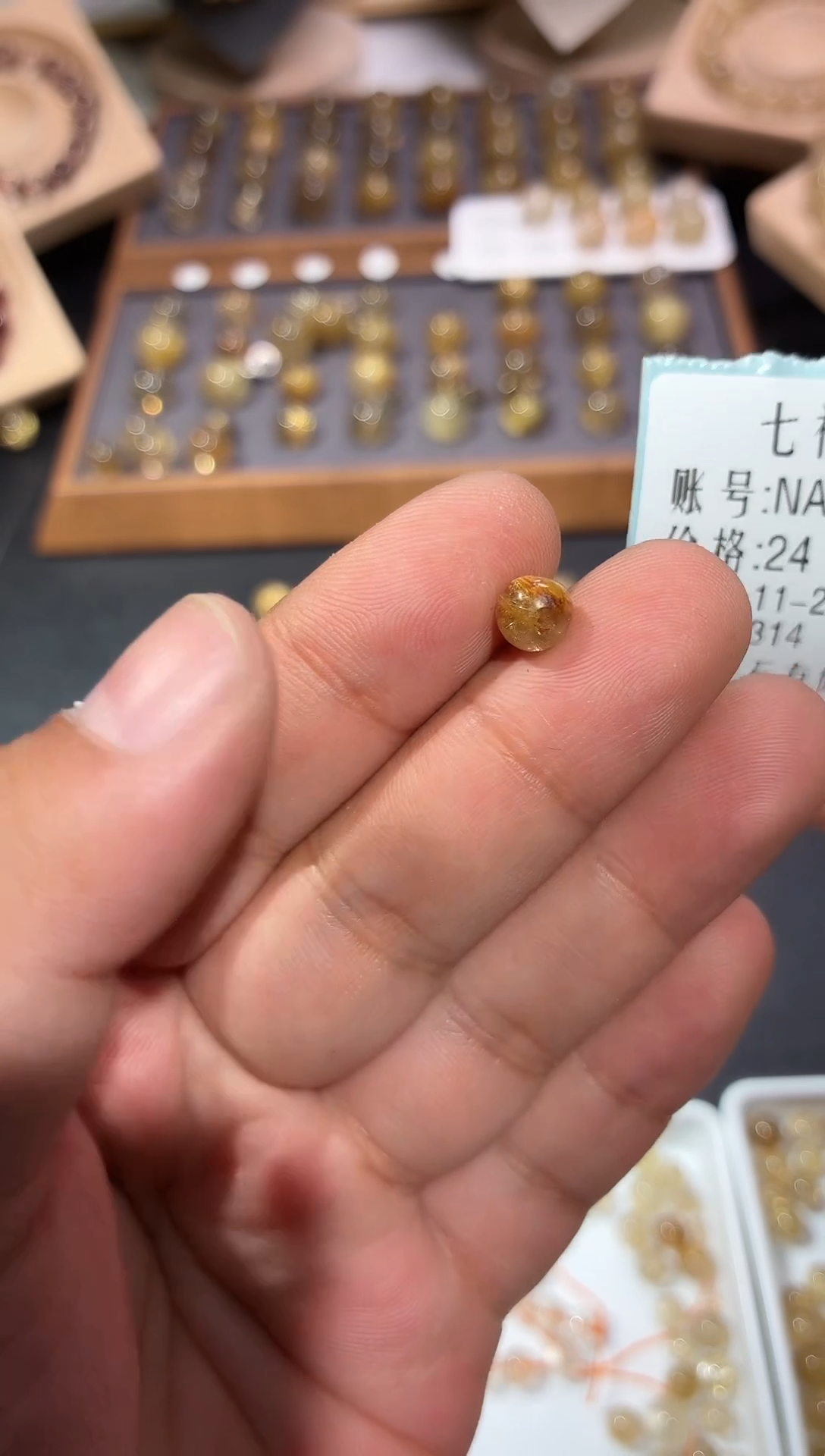 未镶嵌珠宝半成品发晶24