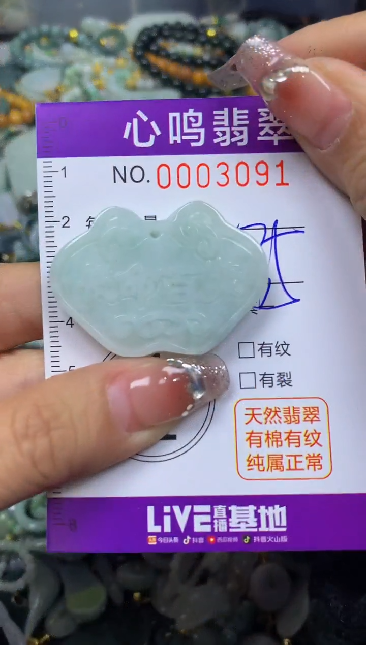 【闪购商品】翡翠颈饰未镶嵌闪购003091