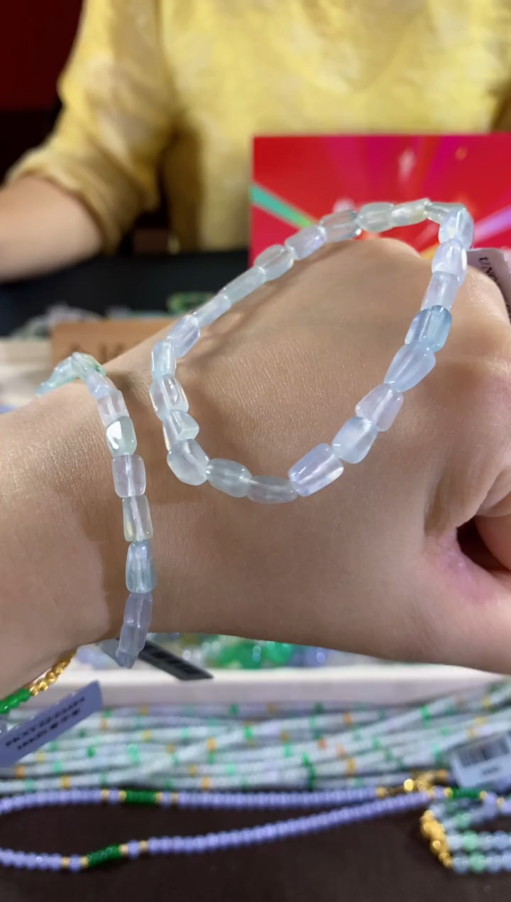 未镶嵌手串翡翠A477|（多样性发其一）