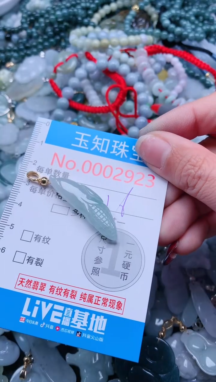 【闪购商品】翡翠吊坠(不含链)未镶嵌2923
