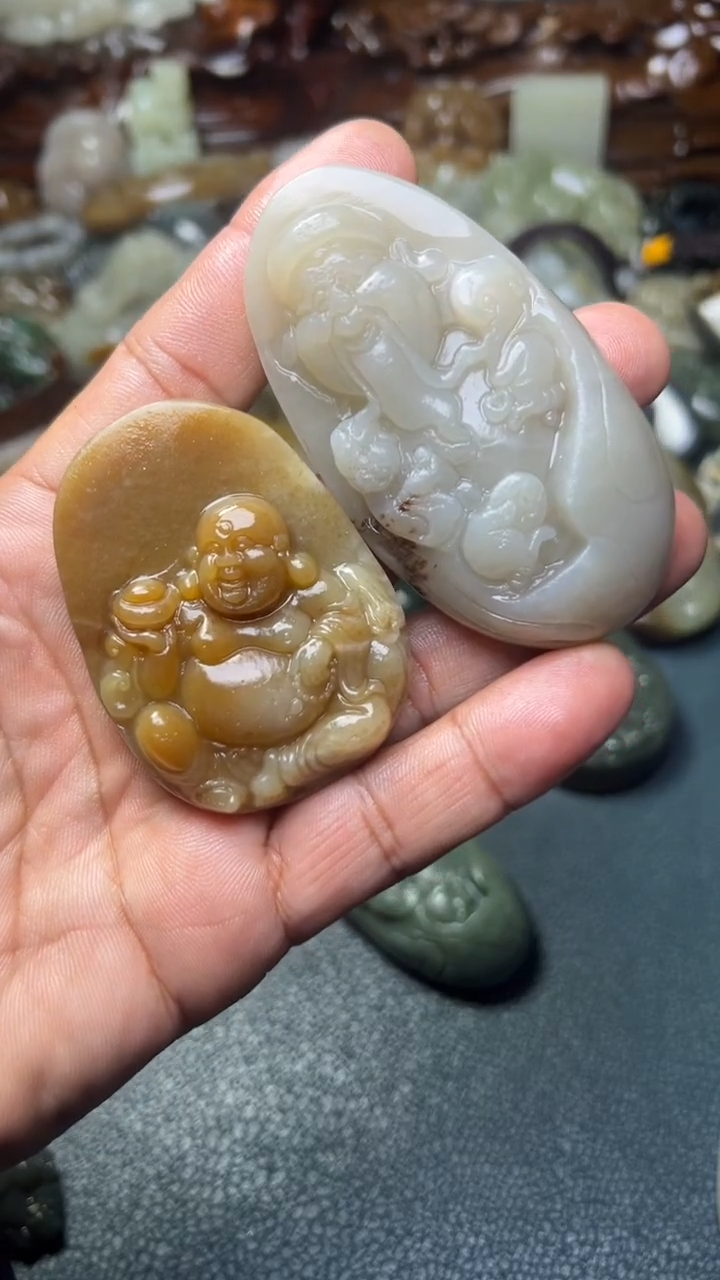 未镶嵌和田玉把件2