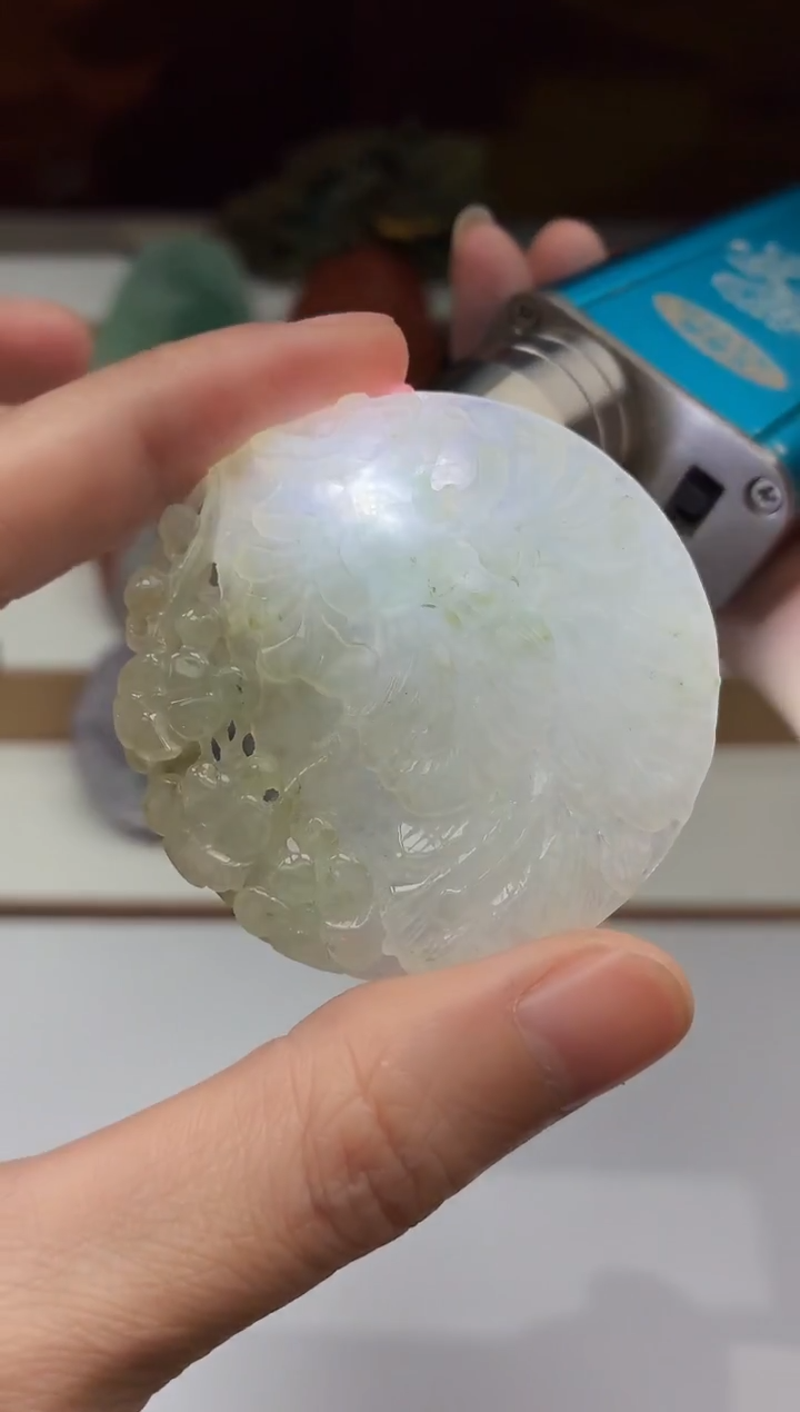 颈饰未镶嵌翡翠牌子