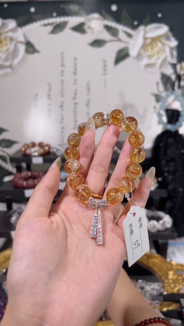 【闪购商品】水晶手链未镶嵌天然水晶默认微瑕 多样性发货发其一